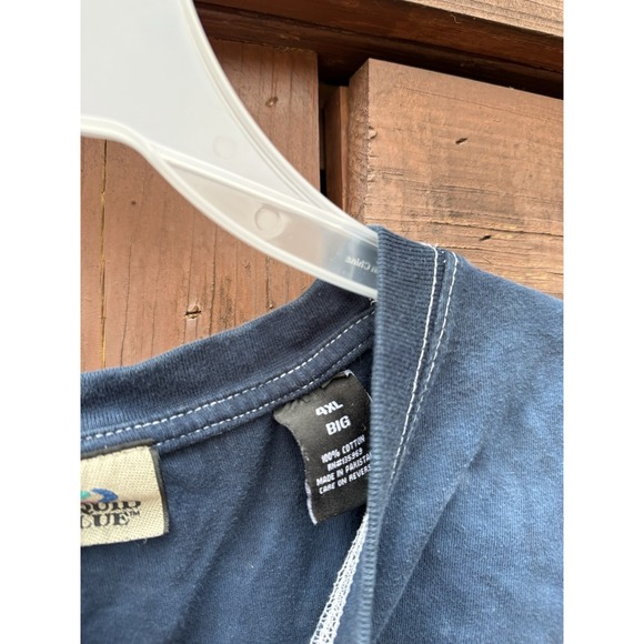 Liquid Blue Bald Eagle USA Graphic Print Stone Washed T Shirt Size 4XL 2015 - Picture 5 of 6